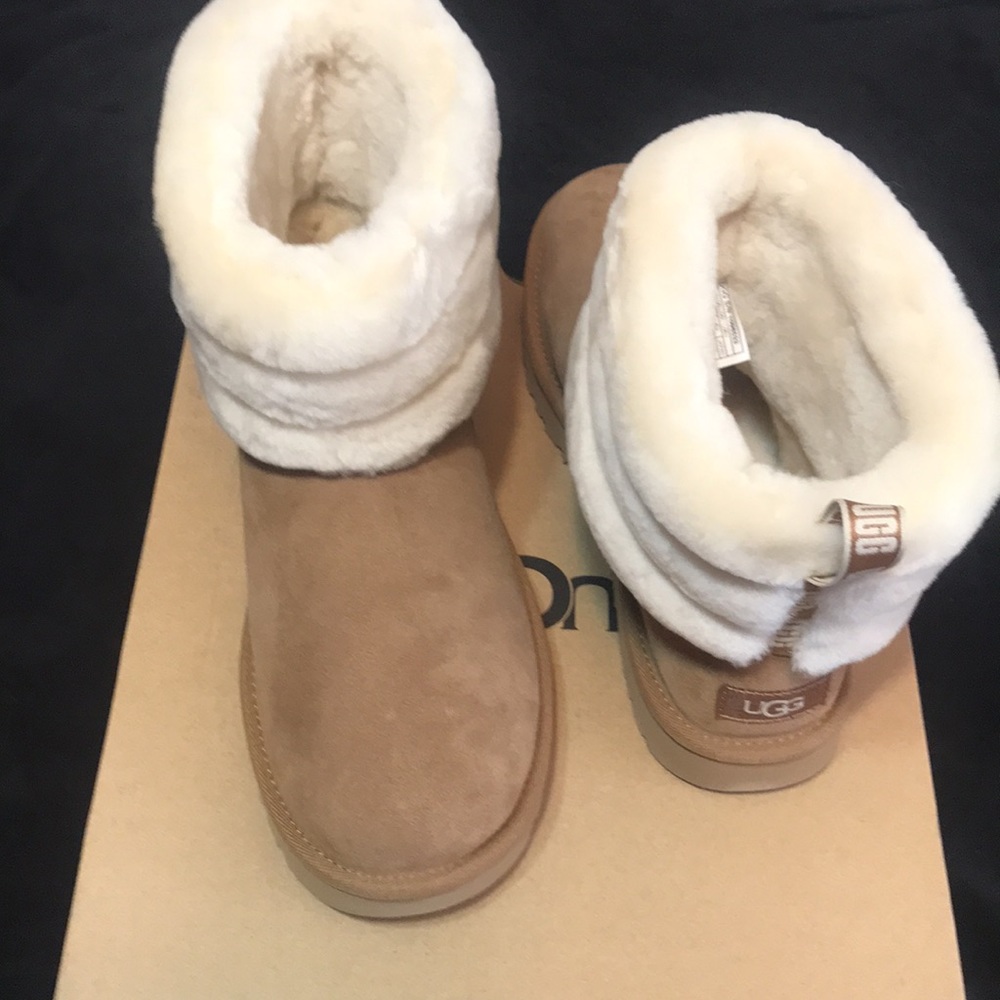 UGG Fluff Mini Quilted Boots